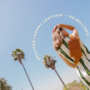 Camel Leather Mini Crossbody Bag