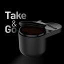 Arcadia Go Rechargeable Portable Turkish Coffee Maker, Black